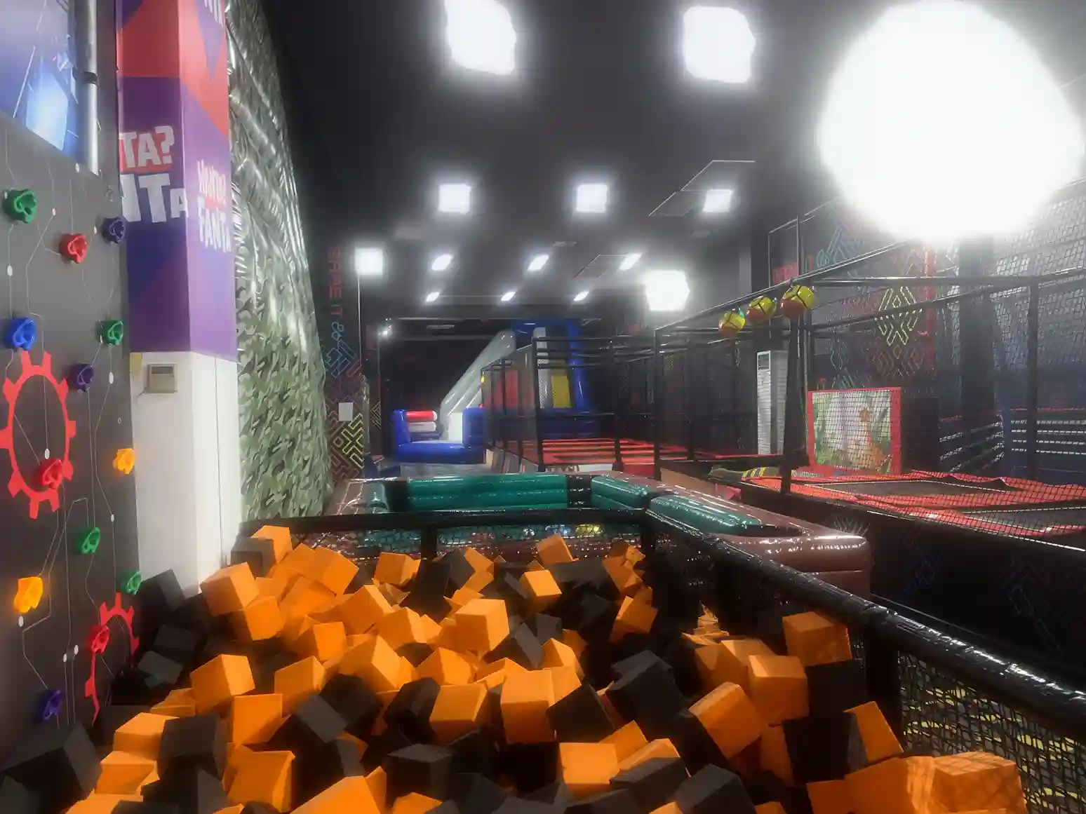 Inflatable Park area